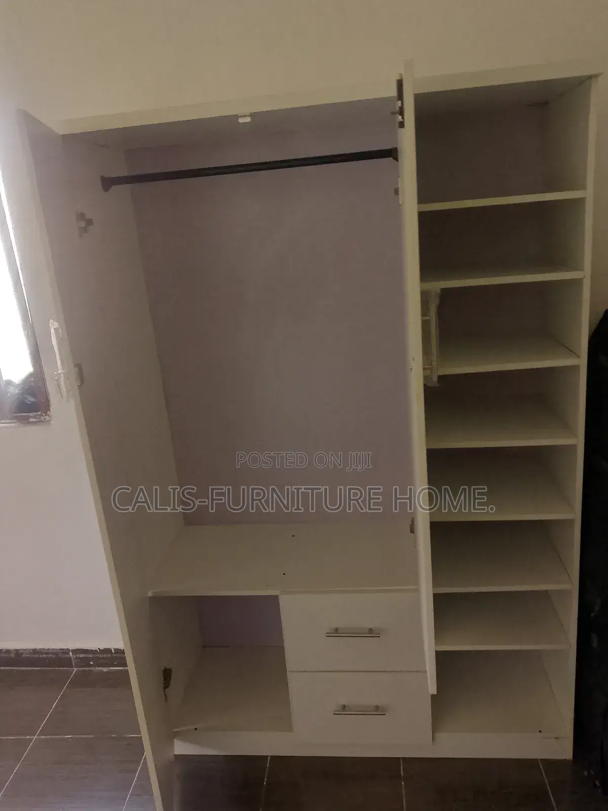 6ft X 4ft Wardrobe (Off White Color)