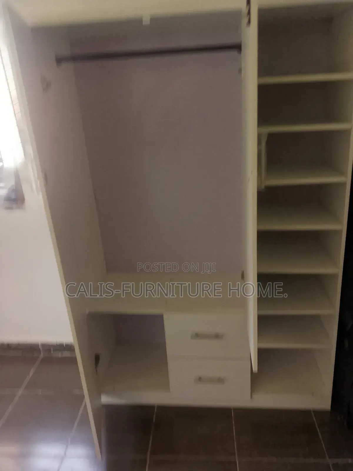 6ft X 4ft Wardrobe (Off White Color)