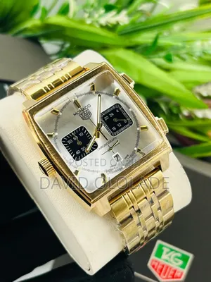 Tag Monaco Chronograph Chain Watch