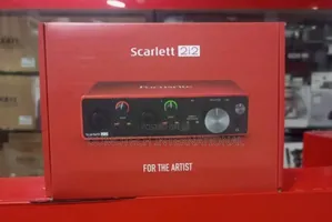 Focusrite Scarlett 2i2 2x2 USB Audio Interface (3rd Gen)