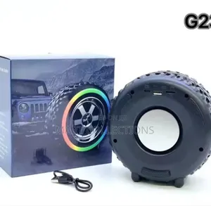 Wireless Bluetooth Speaker Car Wheel Shaped Loud Speakers