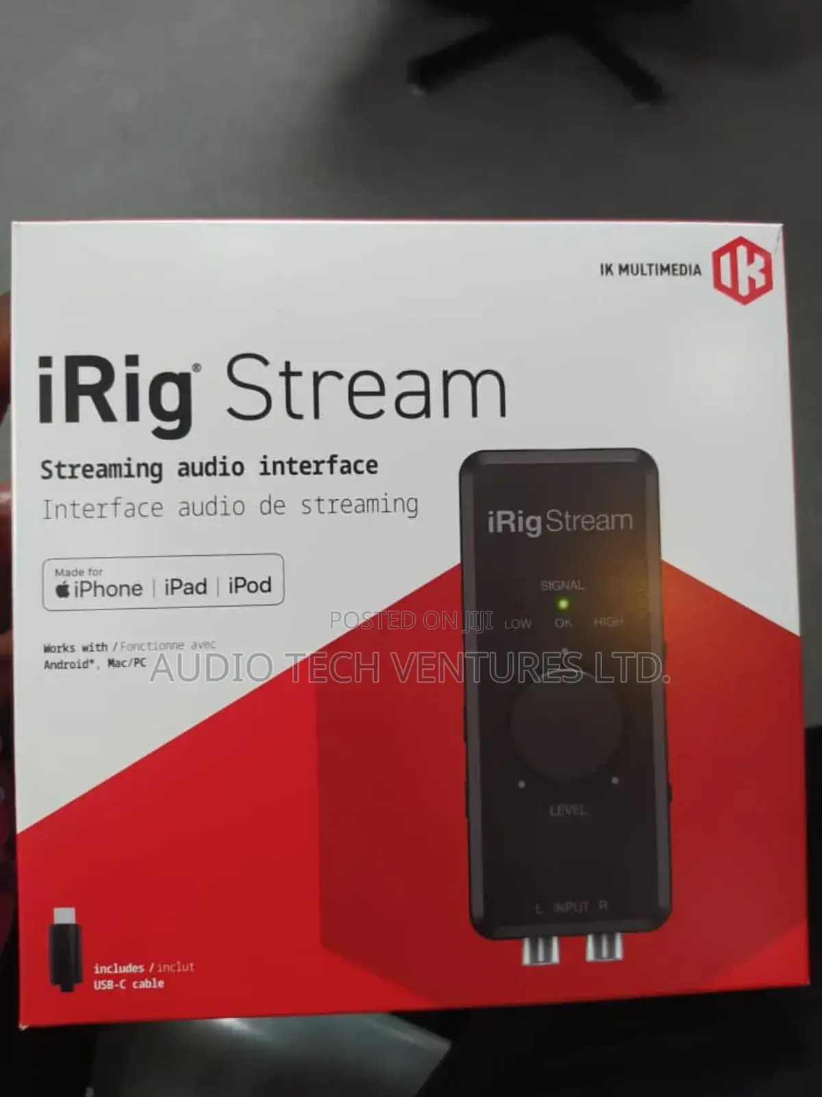 Irig Stream Audio Interface