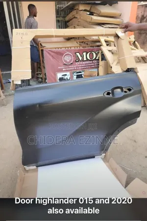 Toyota Highlander 2020 Model Back Door Left Side