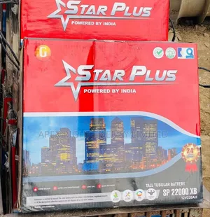 220ah Star-plus Tall Tubular Battery 12volts