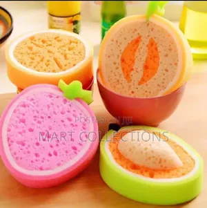 Kitchen Sponge Fruit Thickened Sponge Dish Towel Kitchen