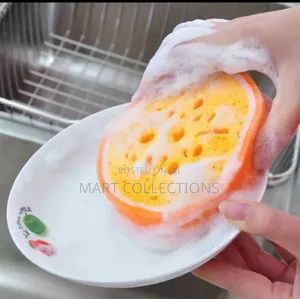Kitchen Sponge Fruit Thickened Sponge Dish Towel Kitchen