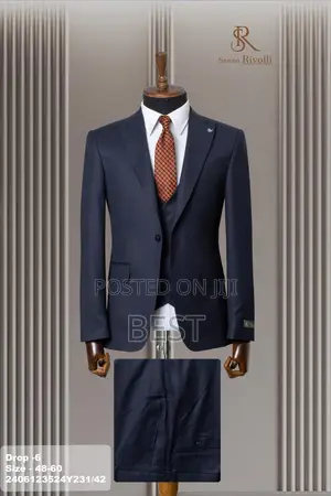 Top Quality 3pis Senzo Rivolli Suits for Official Class