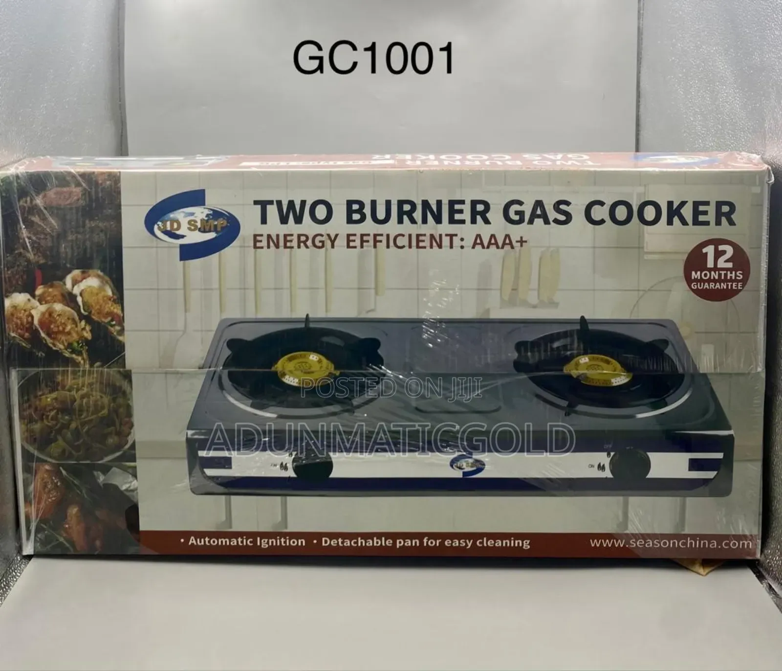 Two Burner Gas Cooker