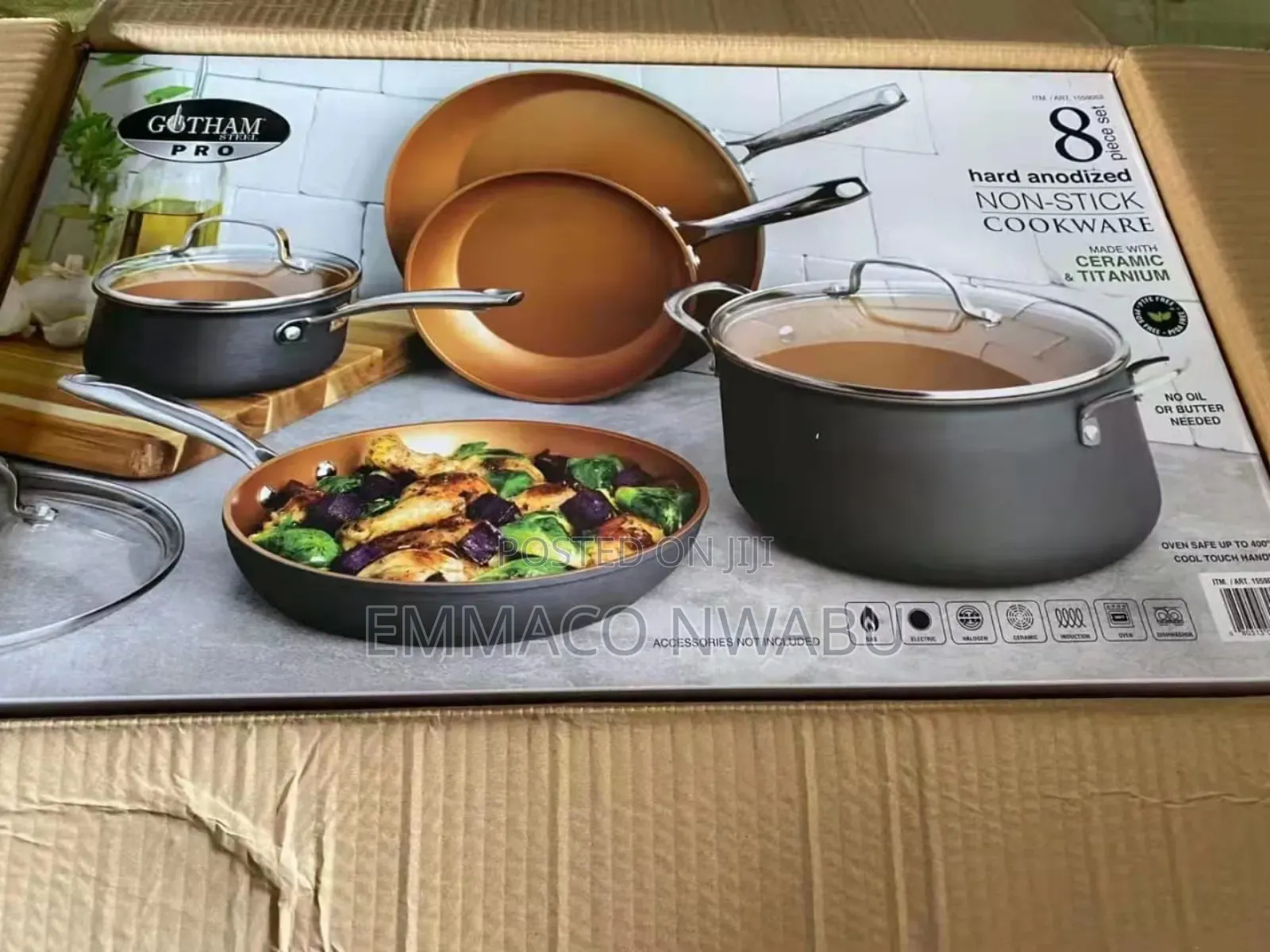 Ghotam Pro Non Stick Pot 8pcs