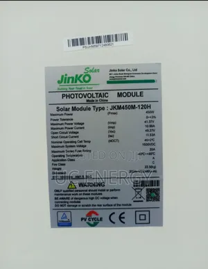 450W Jinko Solar Panel