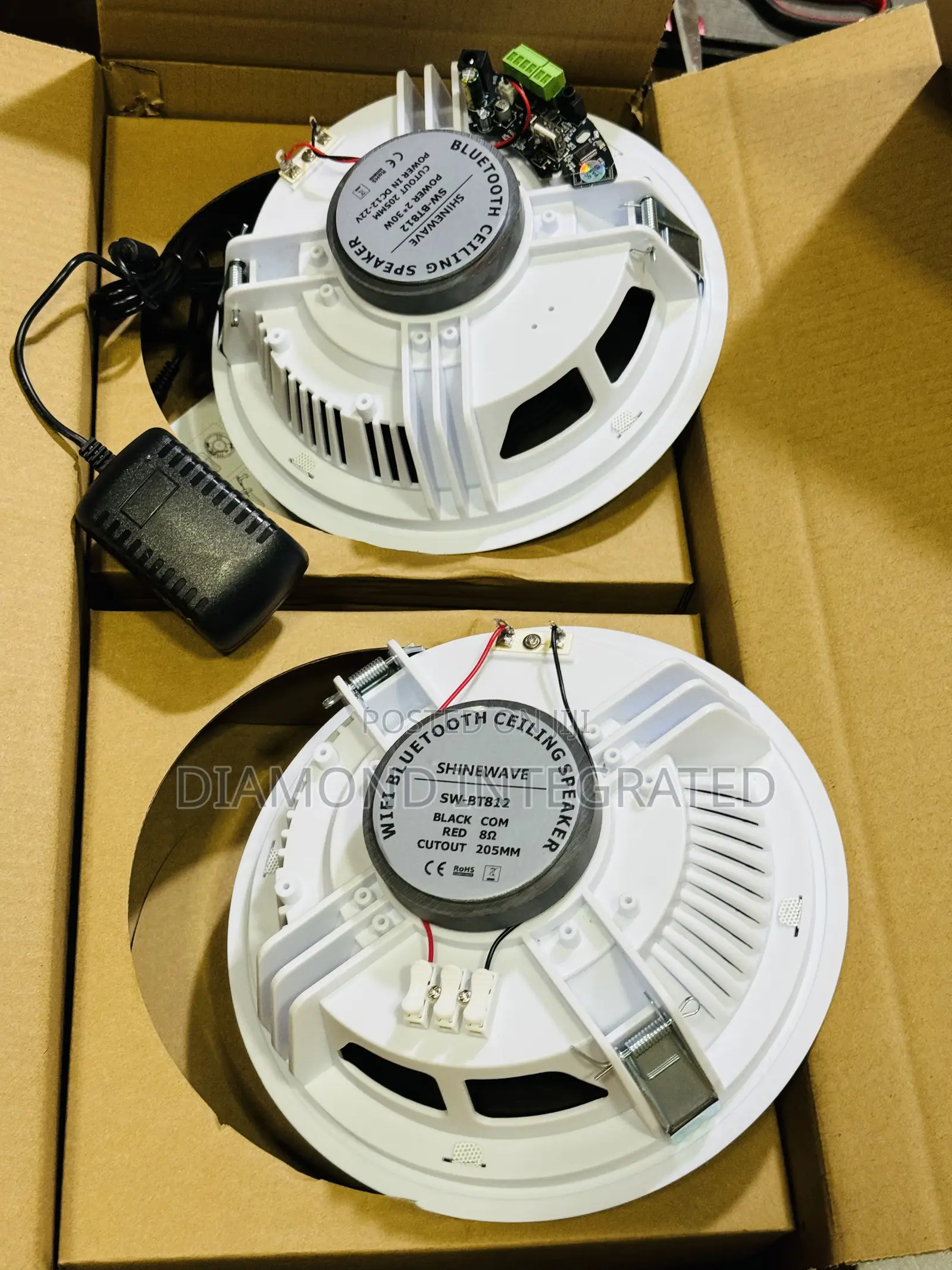 2 in 1 Shinewave Bluetooth Ceiling Speaker