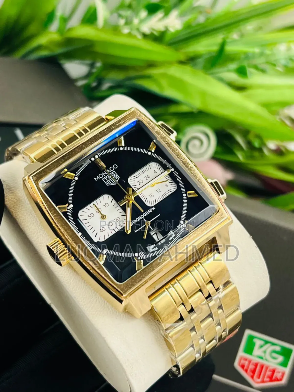 Tag Monaco Chronograph Chain