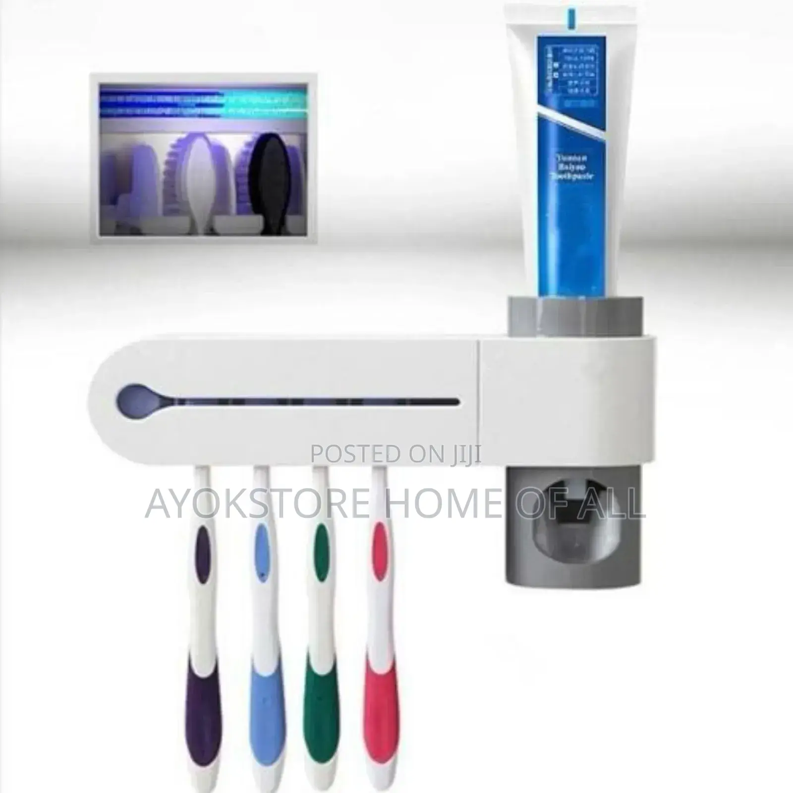 Brush Sterilizer and Holder