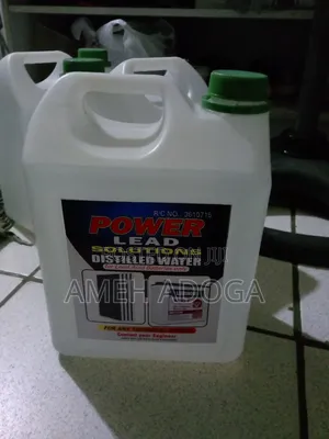 4 Liters of Distilled Water for Tubular Batteries