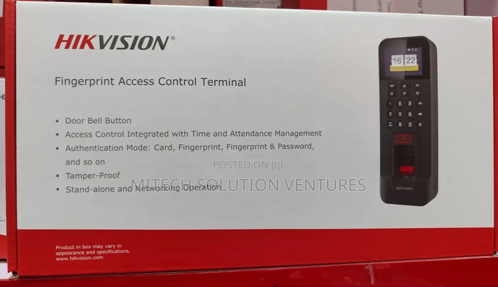 Hikvision Fingerprint Access Control Terminal