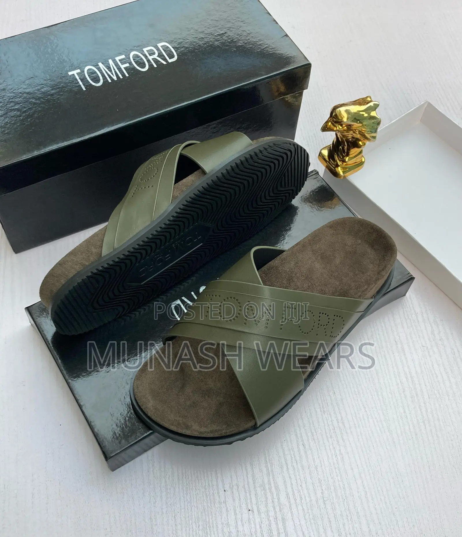 Tomford Leather Slipers 40-46