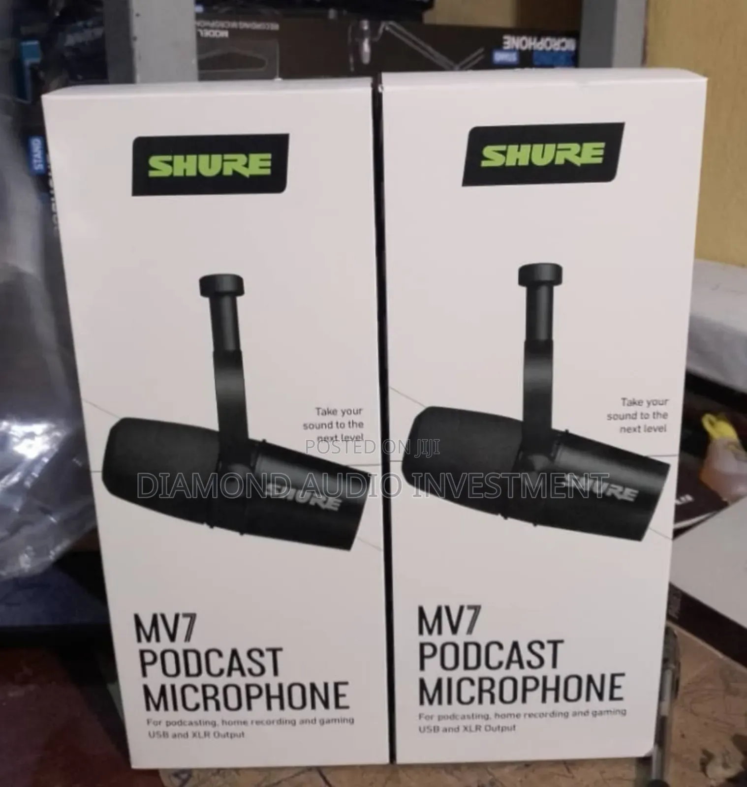 Shure Mv7 Podcast Microphone