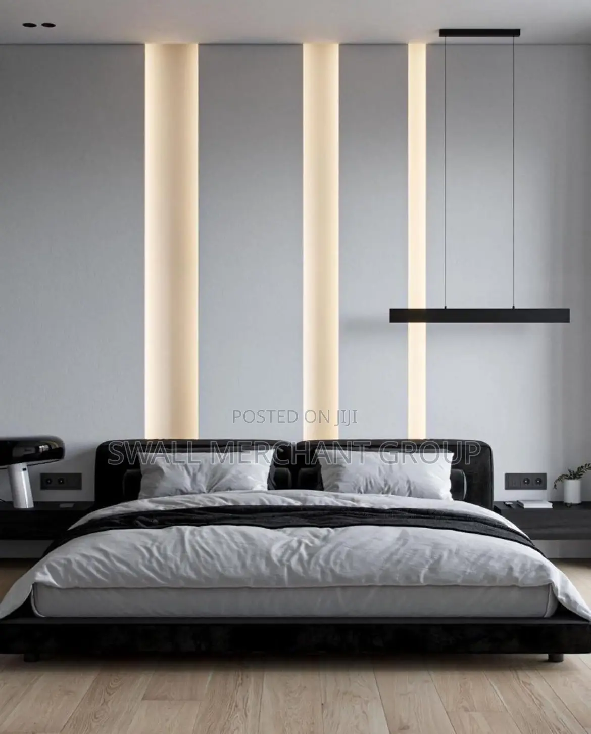 Gypsum Bedhead Background Design