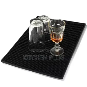 Rubber Bar Mats, Set of 3
