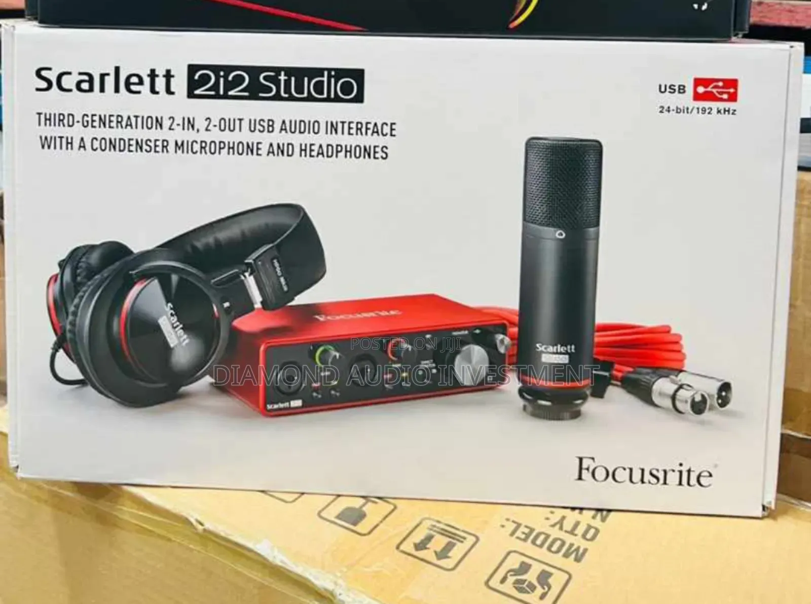 Focusrite Scarlett 2i2 Studio Bundle