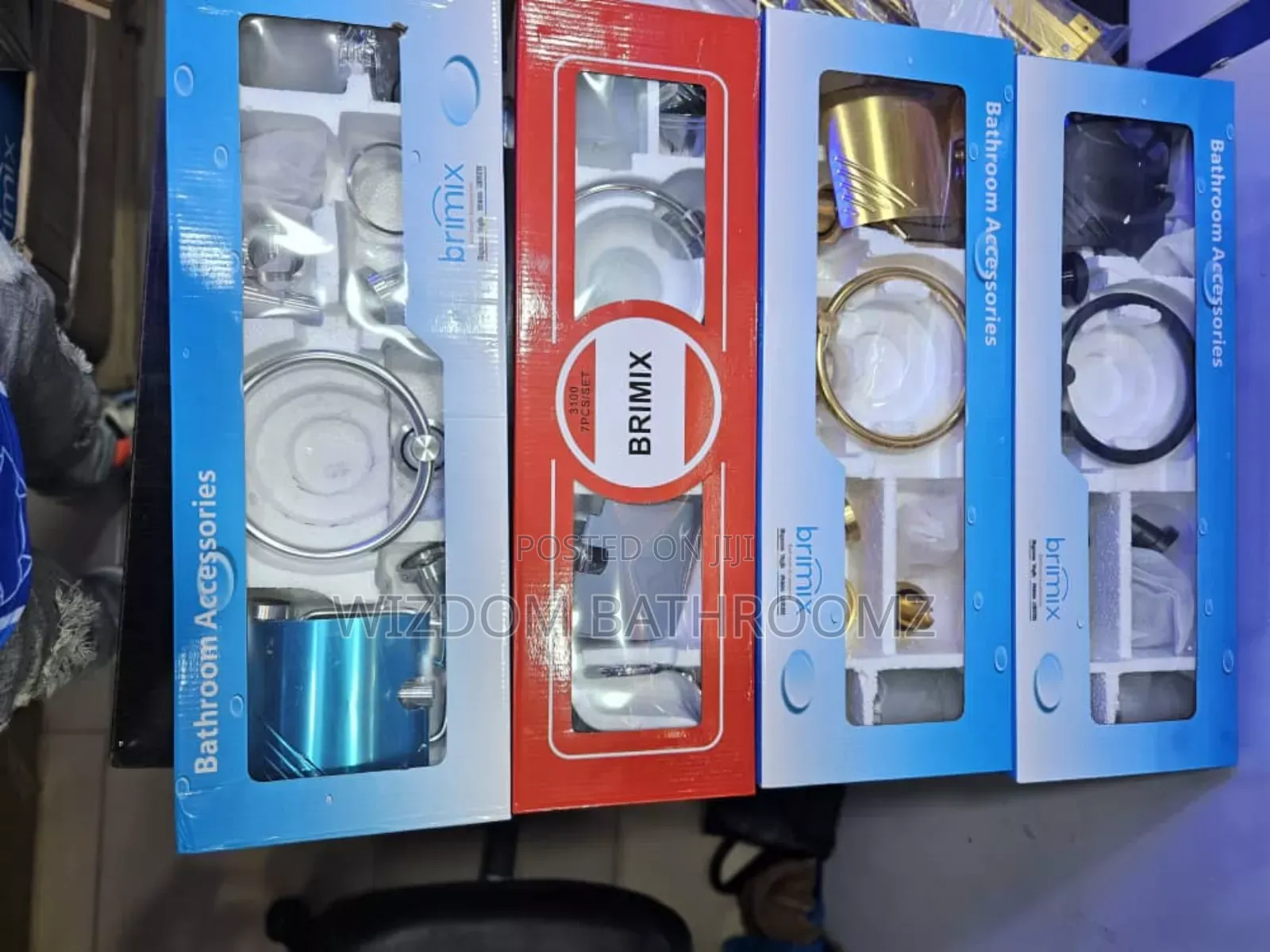 Complete Set of Bathroom Accessories