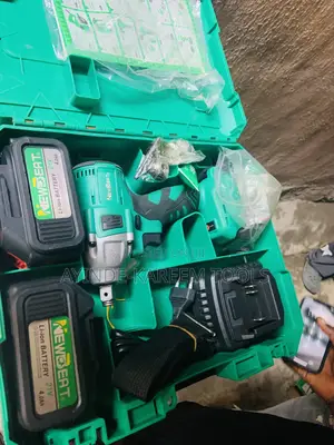 Cordless Brushless Impact Wrench Kit Set