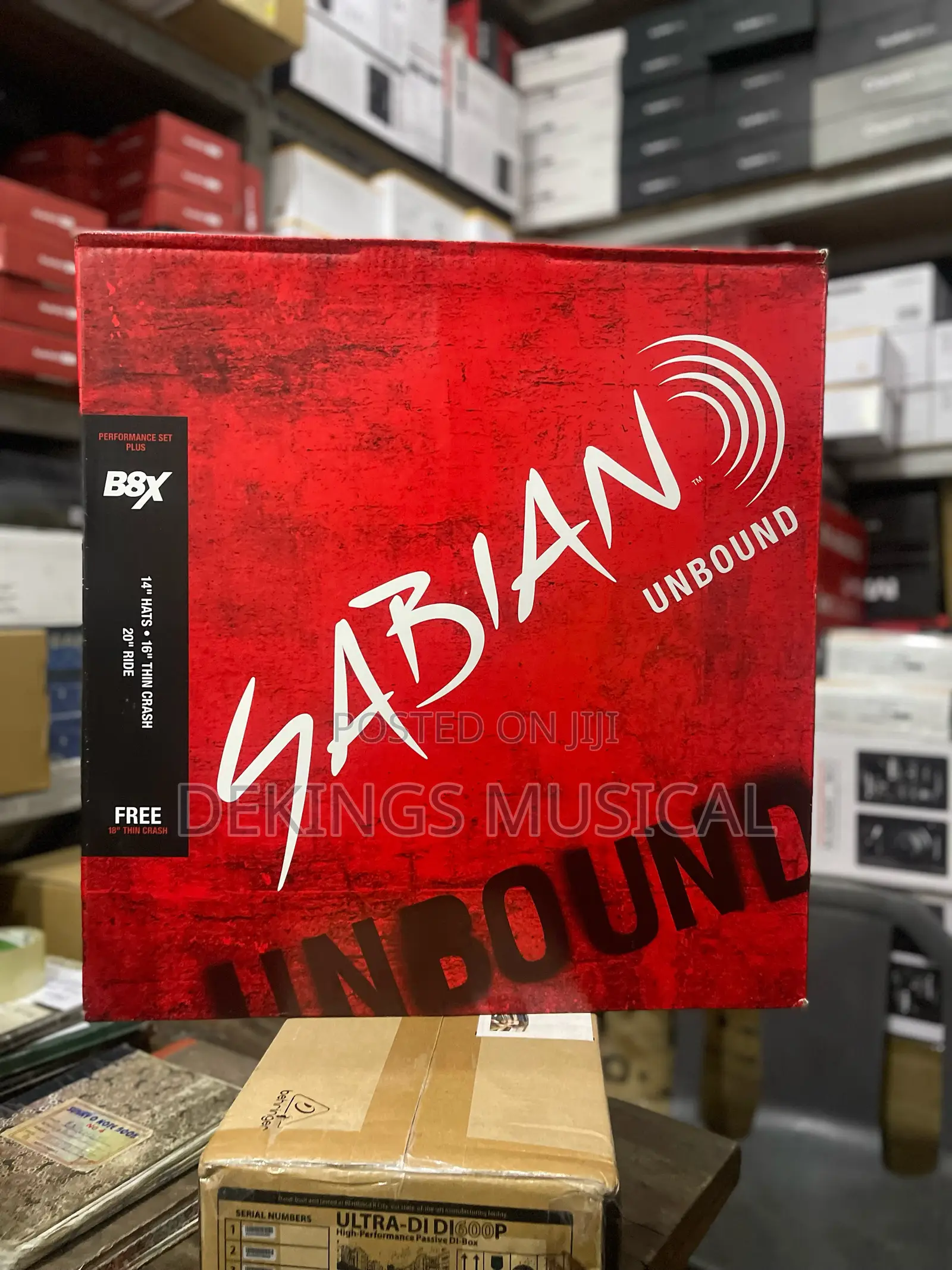 Sabian Unbound B8X Performance Set Plus