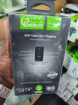 Powerlite Super Fast Charging 65w GAN