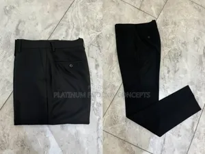 High Quality Plain Suit Trousers