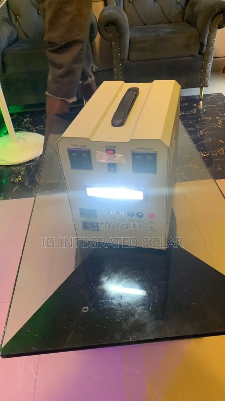 500W Lifepo4 Lithium Solar Generator