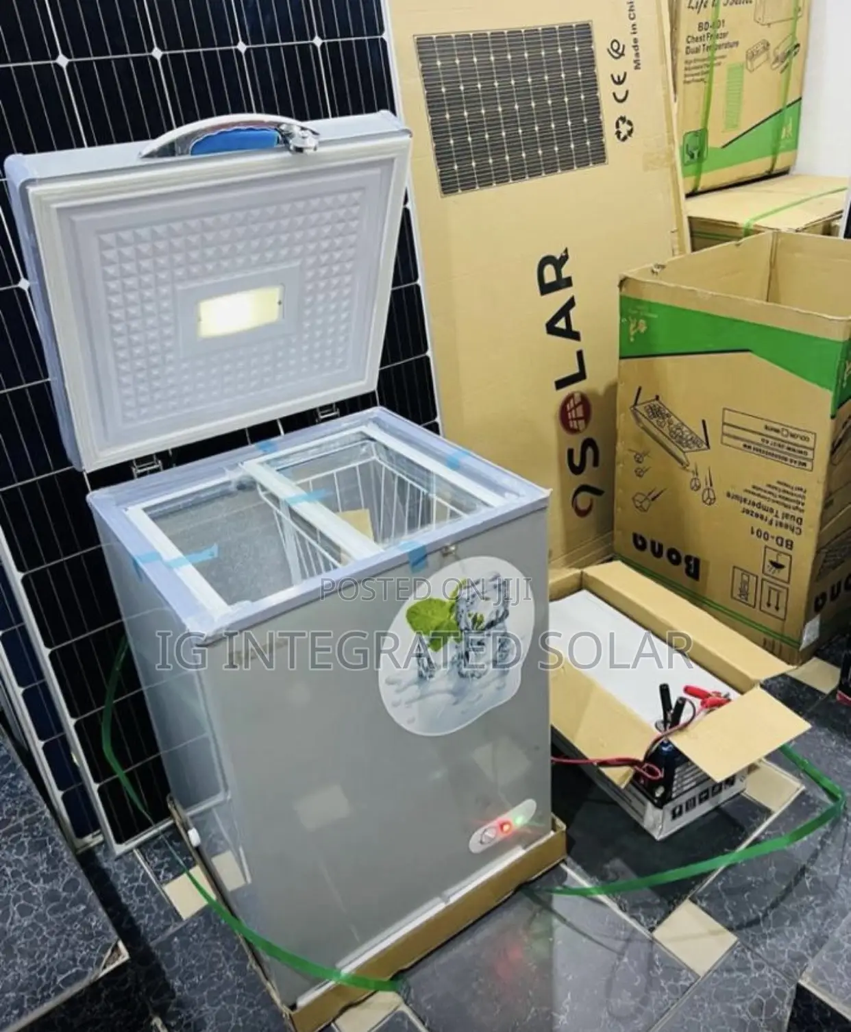 118l Bona Solar Freezer