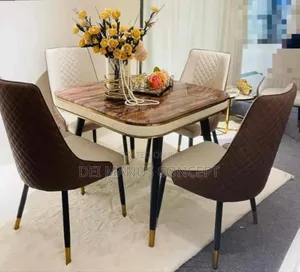 High Quality Marble Dining Table Set