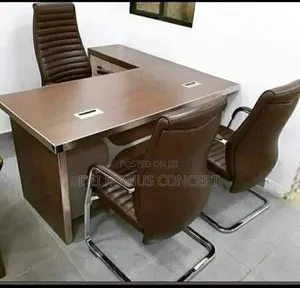 1.6m Office Table With Extension and Mobile Drawer