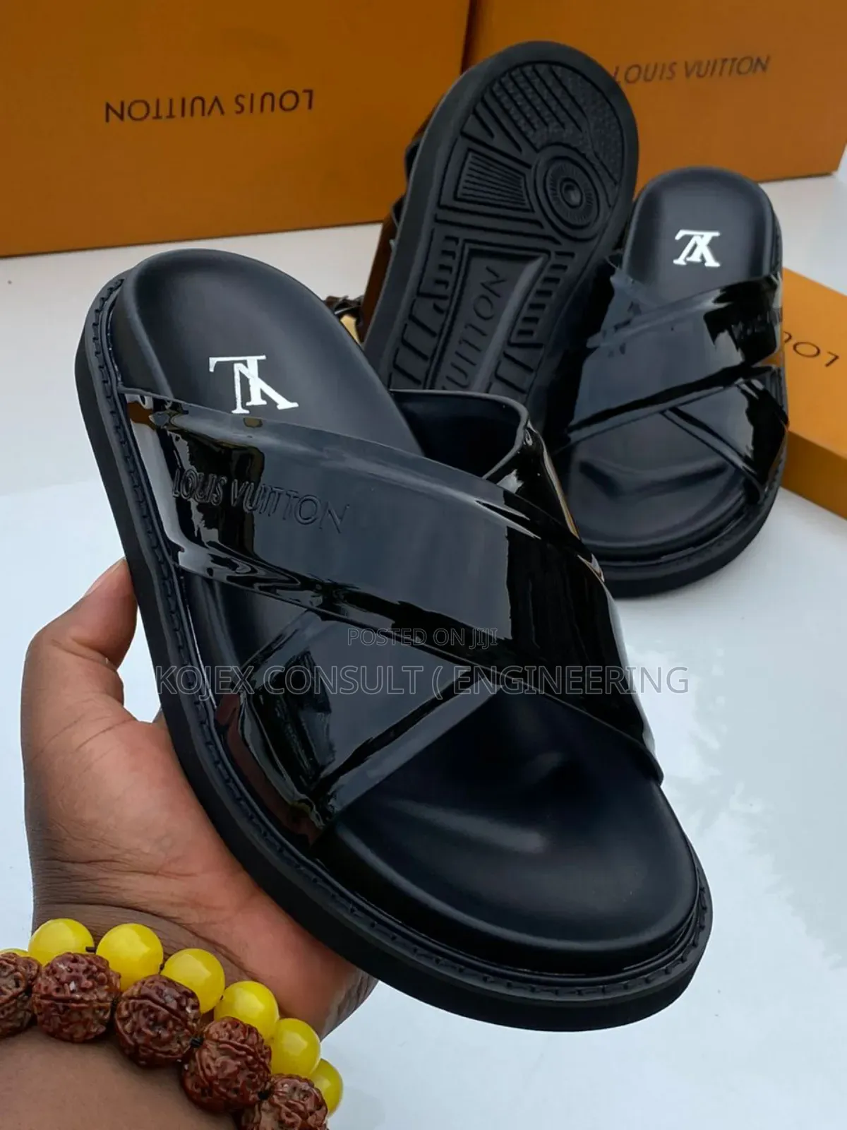 Off White Comfy Slides