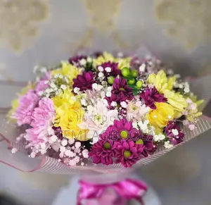 Colorful Real Flowers Bouquet