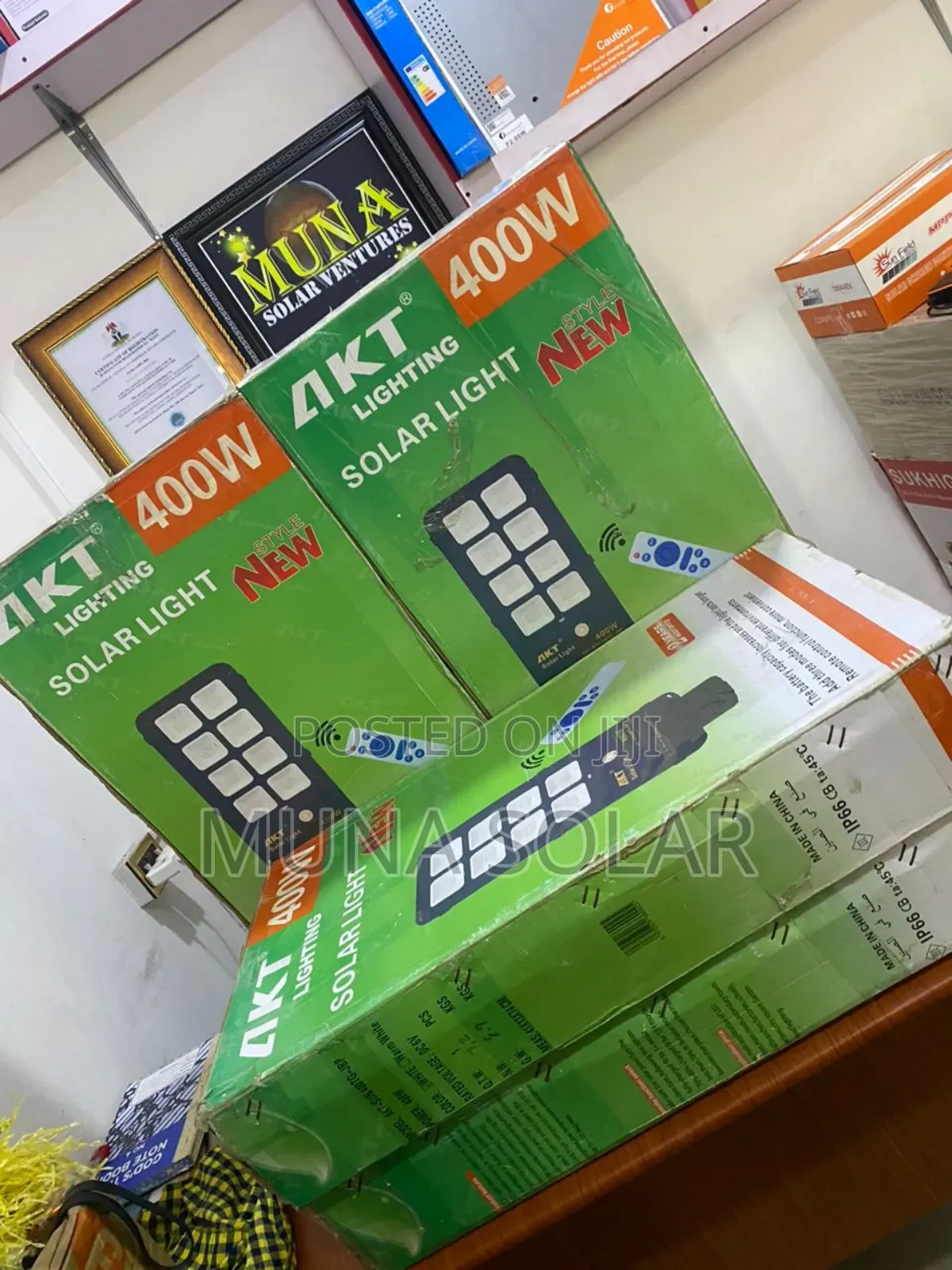 400watts Akt Solar Light With Panel