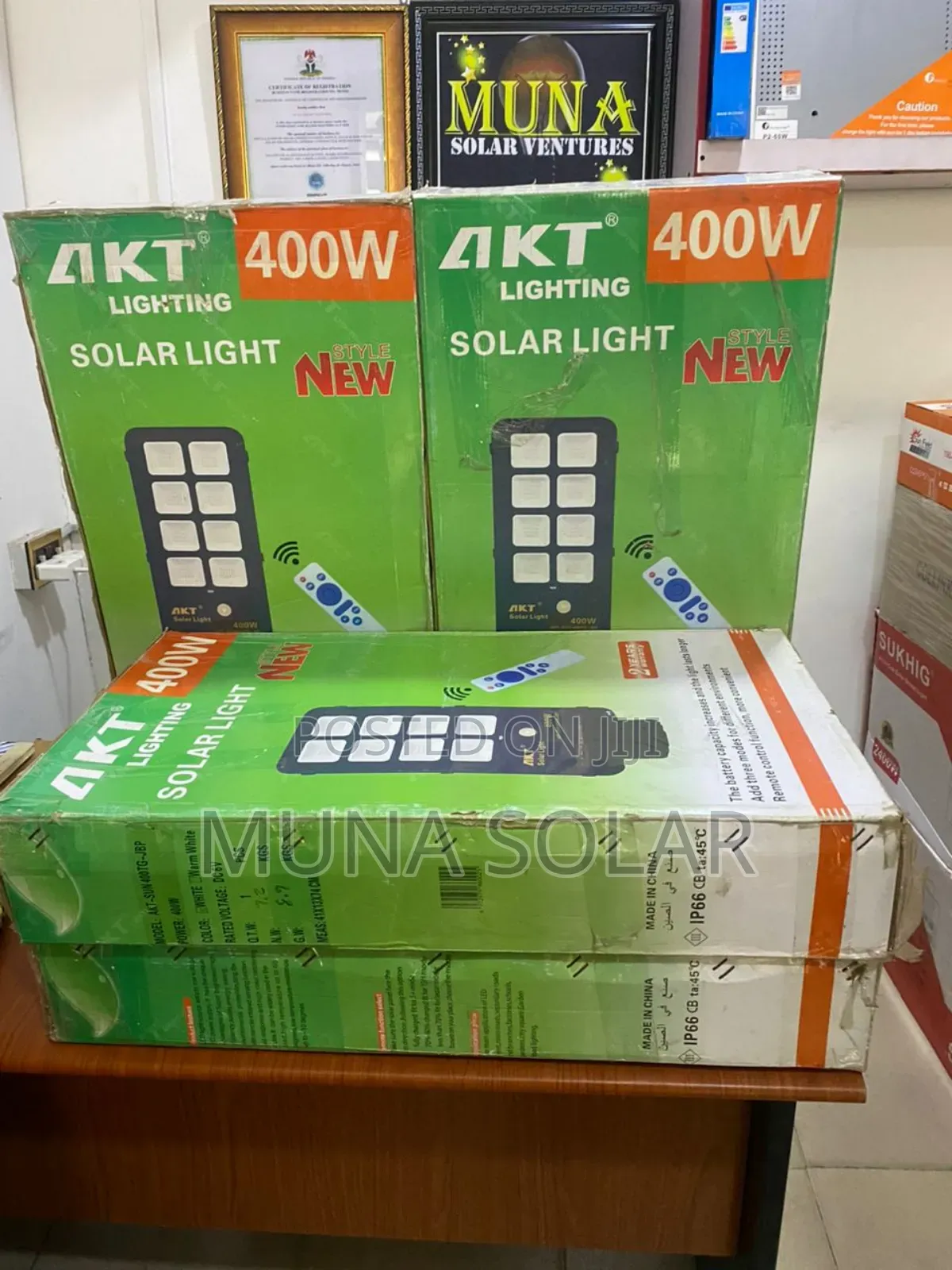 400watts Akt Solar Light With Panel
