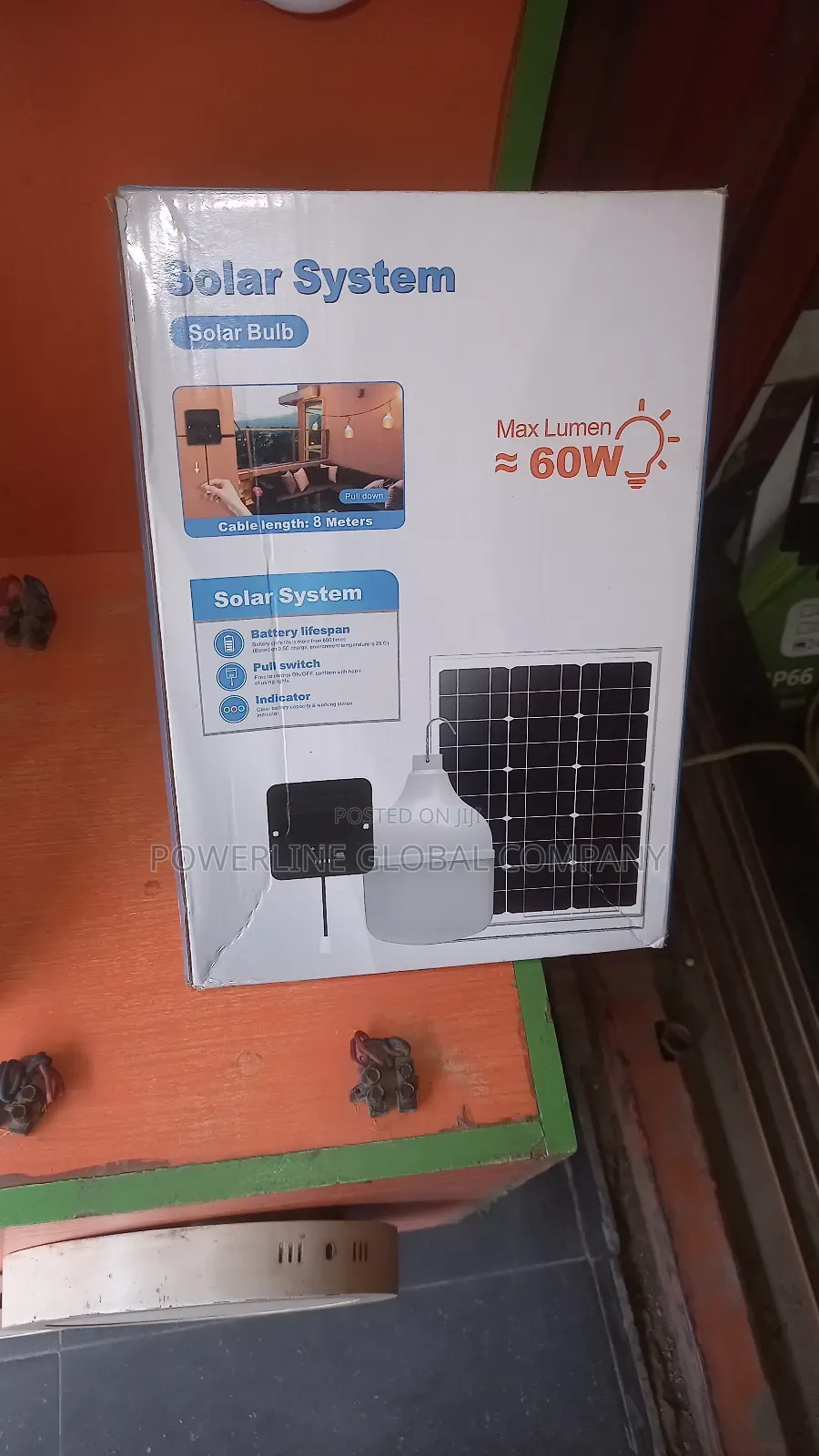 Solar Bulb With Panr