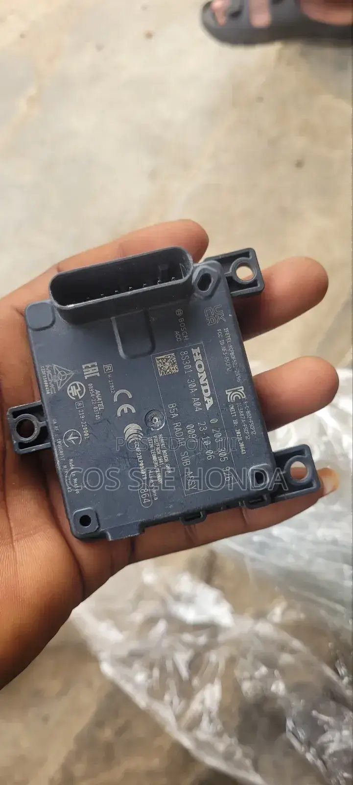 Radar Sensor 2024 Accord