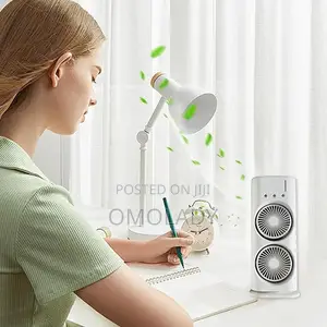 Double Head Rechargeable Air Cooler Fan