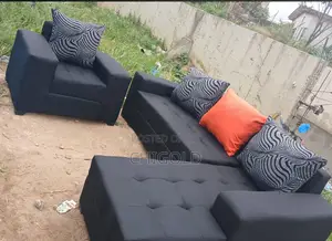Black L_ Shape With Single