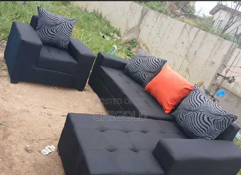 Black L_ Shape With Single
