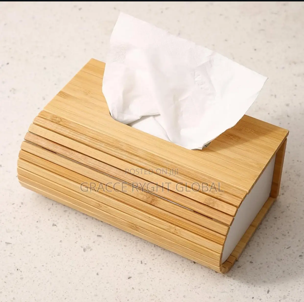 Bamboo Tissue Box