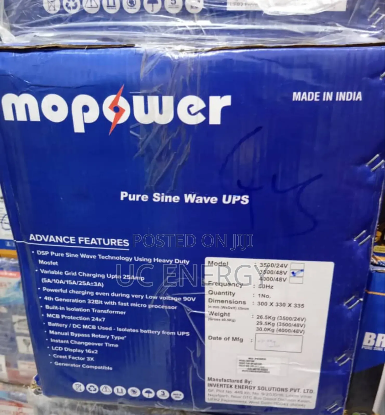 3.5kva Mopower Inverter 48 V