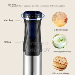 4 in 1 Multifunctional Hand Blender, Immersion Hand Blender,