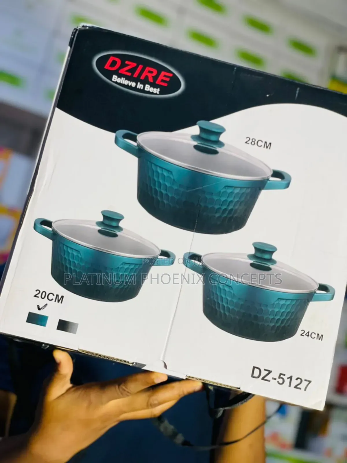 Dzire Non Stick Pot (3 Sets)