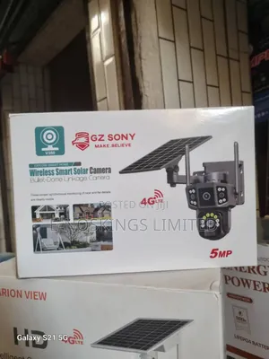 Solar Camera 4 Lens 4g 5mp