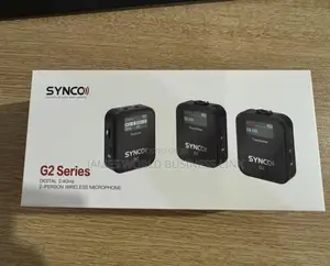 Photo - Synco G2 Daul Wireless Lapel Microphone for Phone Camera