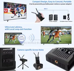 Jm400 Pro Sdi and Hdmi Wireless Video Transmitter/Extender 1000ft