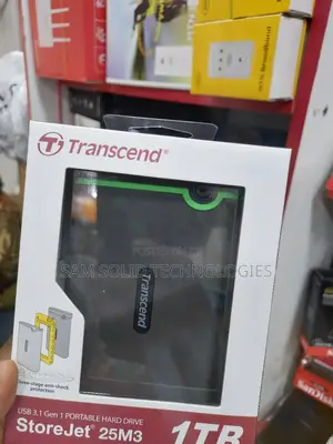 Transcend 1tb Portable Hard Drive Storage